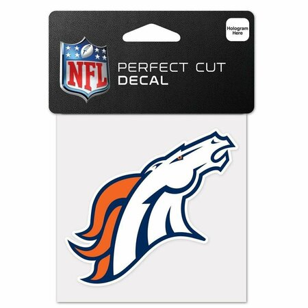 CASEYS Denver Broncos Decal 4.5x5.75 Perfect Cut Color 3208547948